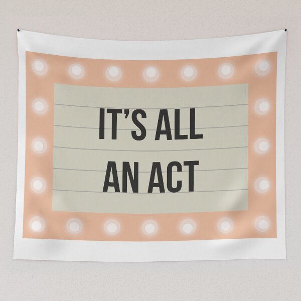 Item preview, It's all an act designed and sold by portokalis.