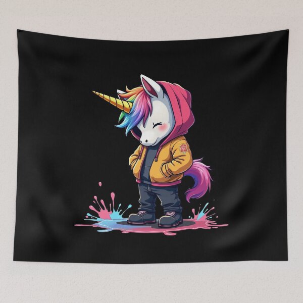 Item preview, Street Style Unicorn designed and sold by Rio77 Styles.