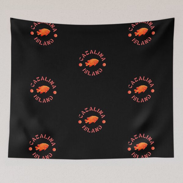 Item preview, Garibaldi fish, Catalina Island, all profit supports ocean conservation  designed and sold by seekingclarity.