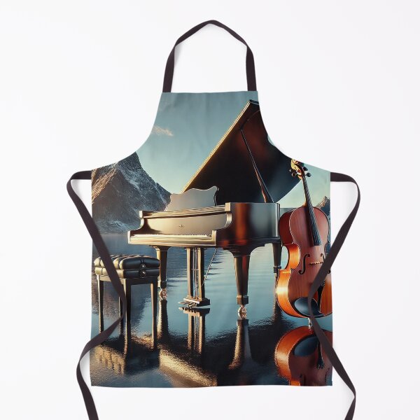 Item preview, Serenade by the Lake: Piano and Cello Harmony designed and sold by MySheetMusicArt.