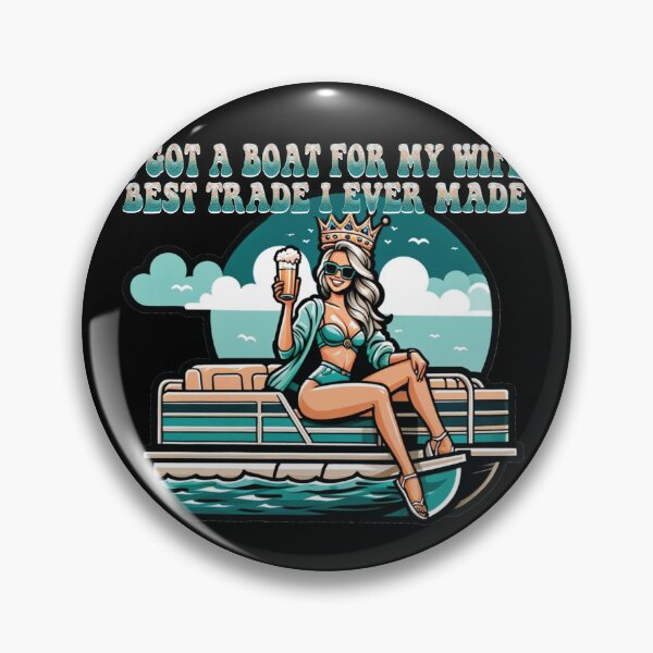 Artikelvorschau, Ich habe meiner Frau ein Boot geschenkt. Das ist der beste Tausch, den ich je gemacht habe. Lustig entworfen und verkauft von CHAKSTYLE.