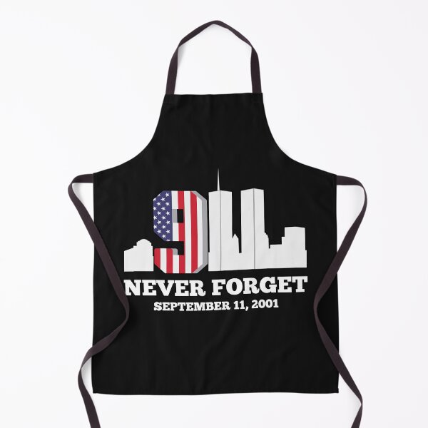 Item preview, 9-11 Memorial with Twin Towers and Never Forget September 11, 2001 designed and sold by AmericaFreedom.