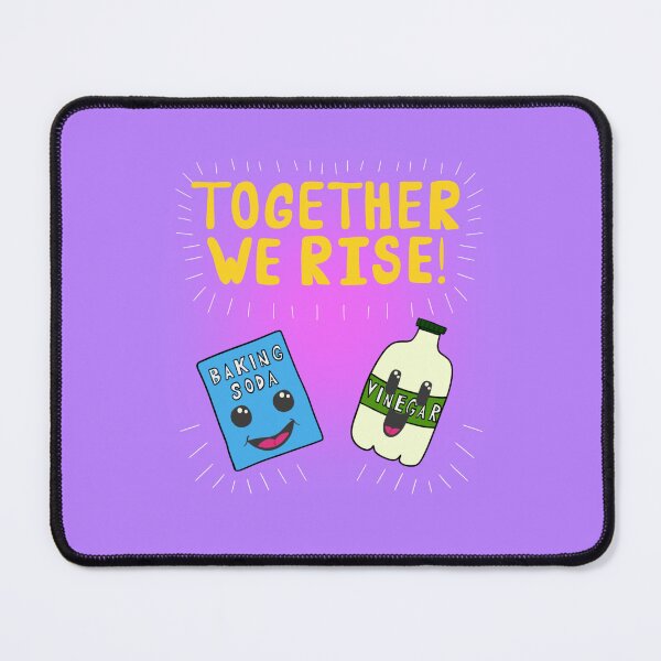 Item preview, Baking Soda & Vinegar “Together We Rise!” designed and sold by MerryMapleDS.