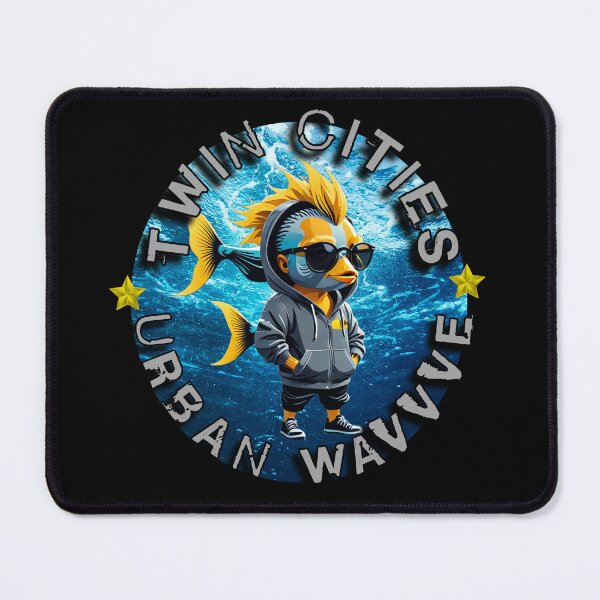 Item preview, Twin Cities Urban Wavvve (Gray) designed and sold by T.A.S. BRAND.
