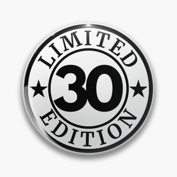 Item preview, 30 Years Limited Edition happy birthday anniversary celebration  designed and sold by highflycrafts.