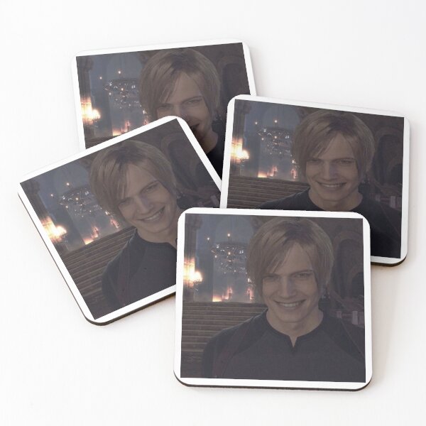 Item preview, Smiling Leon S Kennedy Romantic picture RE4 soulmate designed and sold by Neesu.