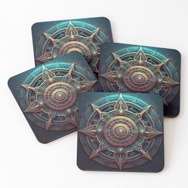 Item preview, Cyberpunk Mandala 1 designed and sold by angeldecuir.