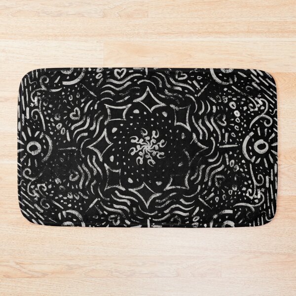 Item preview, Black Patch Mandala designed and sold by UnToasted.