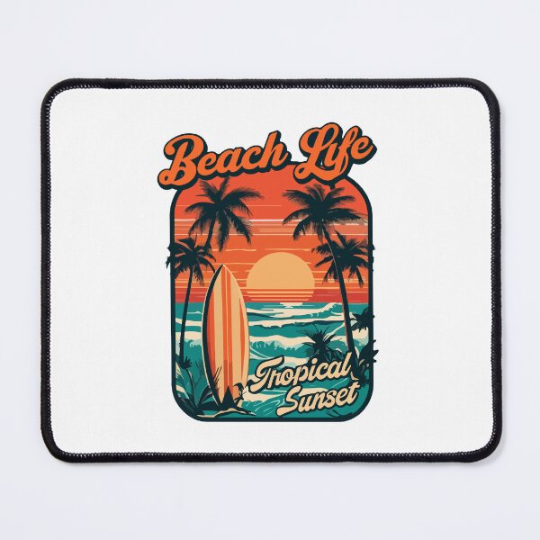 Item preview, Beach Life Tropical Sunset West Coast Since 1999 designed and sold by -DEEWOLF-.