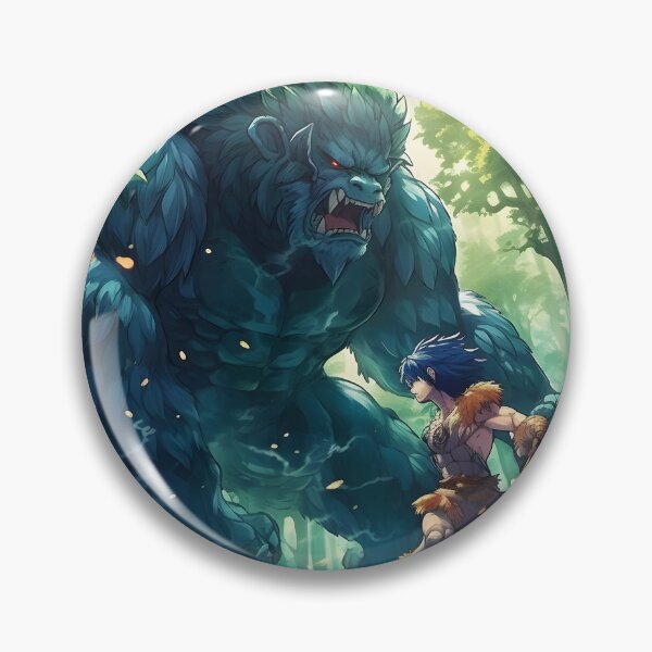Item preview, Forest Battle Gorilla vs Hunter designed and sold by PCGDrawing.