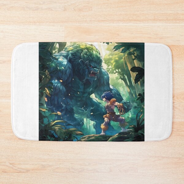 Item preview, Forest Battle Gorilla vs Hunter designed and sold by PCGDrawing.