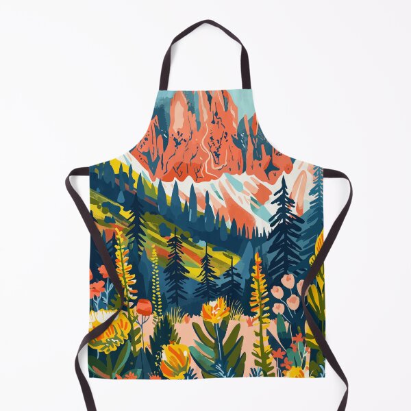 Aperçu de l'œuvre Illustration graphique de la nature des Dolomites d'Italie créée et vendue par LVTFCOarts.