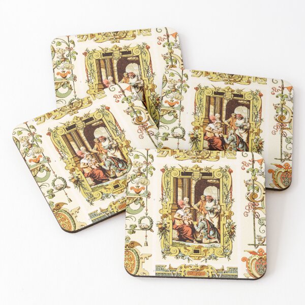 Item preview, 16th Century Motif designed and sold by VintageArtByIda.