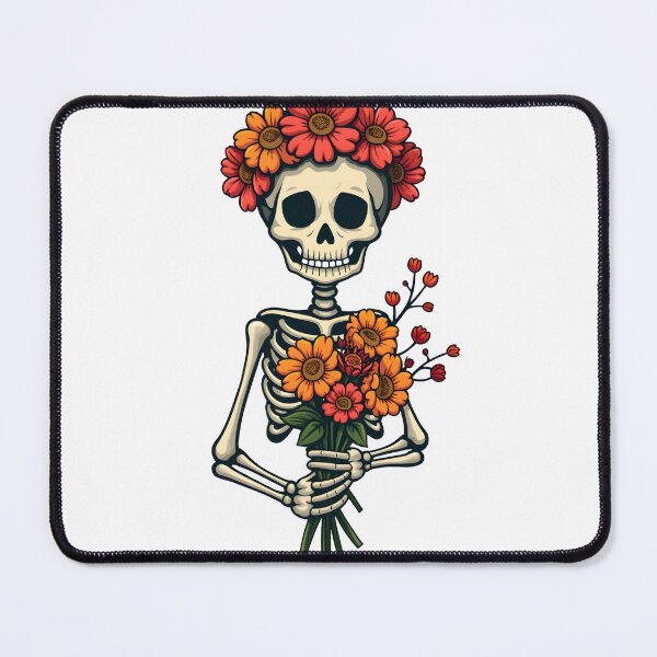 Item preview, Floral Embrace Skeleton designed and sold by deepakrode7.