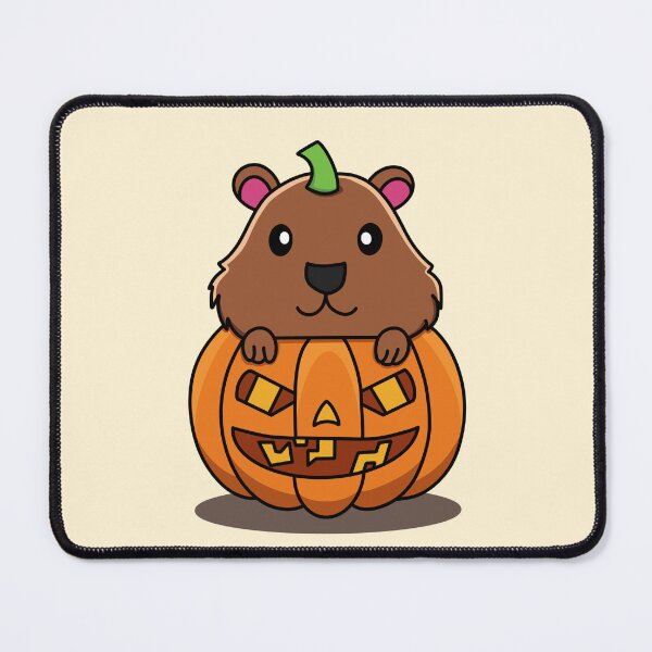 Item preview, Hamster in Halloween Pumpkin designed and sold by AnthroTales.
