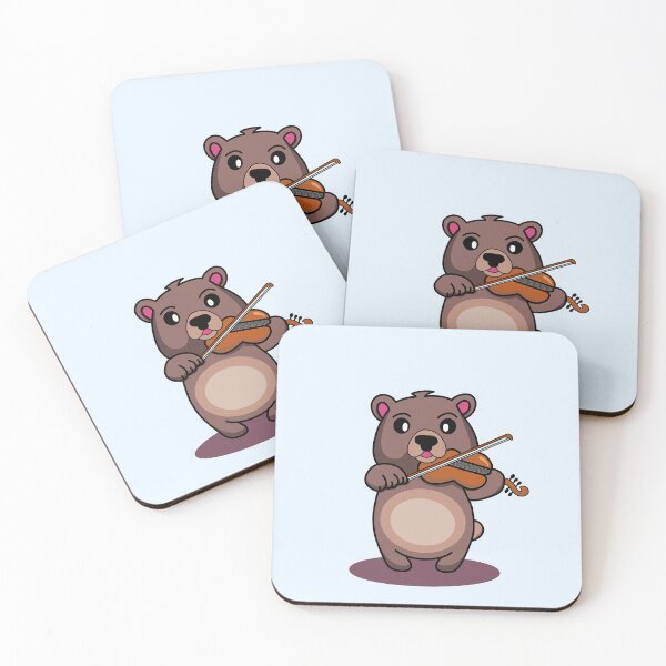 Item preview, Wombat Playing the Violin designed and sold by AnthroTales.