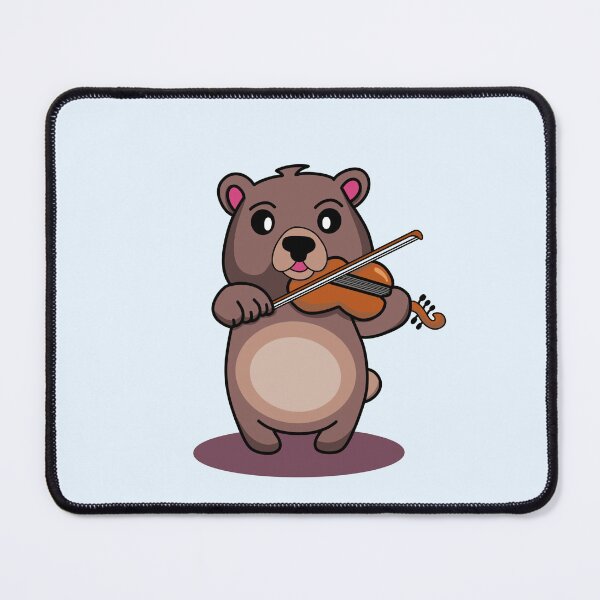 Item preview, Wombat Playing the Violin designed and sold by AnthroTales.