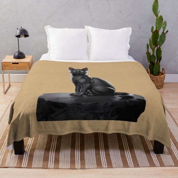 Item preview, Obsidian Throne: The Regal Black Cat designed and sold by magicalshops.