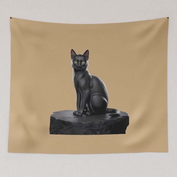 Item preview, Obsidian Throne: The Regal Black Cat designed and sold by magicalshops.