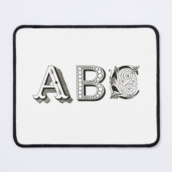 Aperçu de l'œuvre abc créée et vendue par VintageArtByIda.