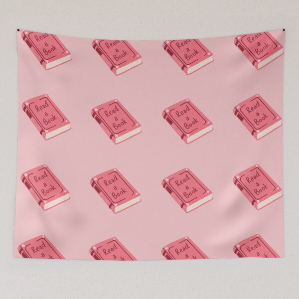 Item preview, Read a book (pink and red)  designed and sold by SnugbugStudios.