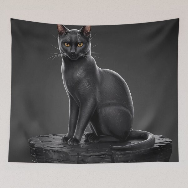 Item preview, Majestic Black Cat designed and sold by magicalshops.