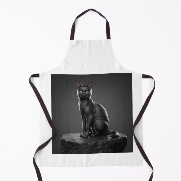 Item preview, Black Cat on Stone designed and sold by magicalshops.