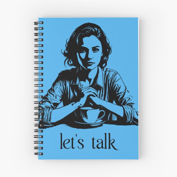 Item preview, Lets Talk therapy friendship coffee designed and sold by frolicandlarks.