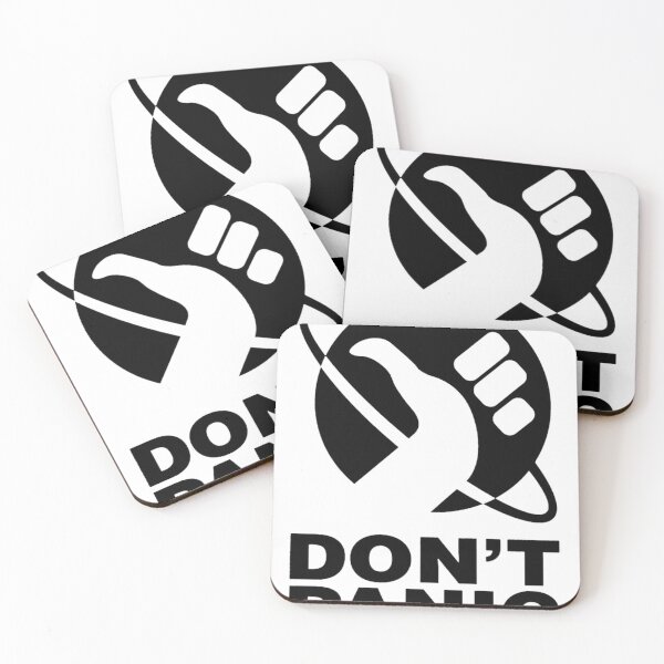 Item preview,  Don'T Panic Hitchhikers Guide designed and sold by ChristianRangel.