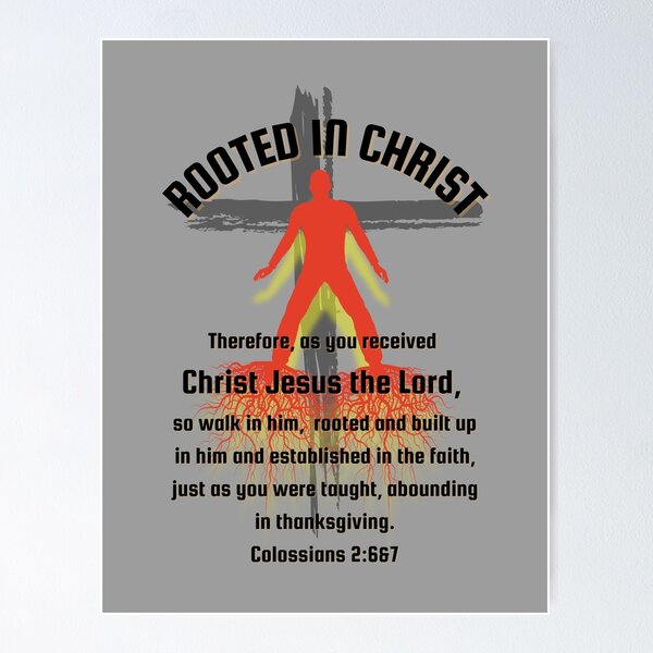 Item preview, Rooted in Christ  designed and sold by NachoTypicalTs.