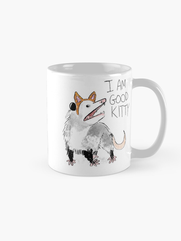 Alternate view of "I AM GOOD KITTY" Design Mug