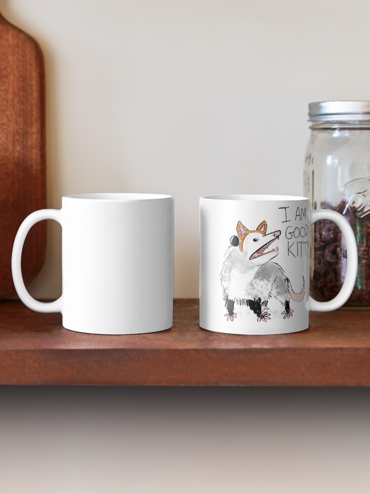 Alternate view of "I AM GOOD KITTY" Design Mug