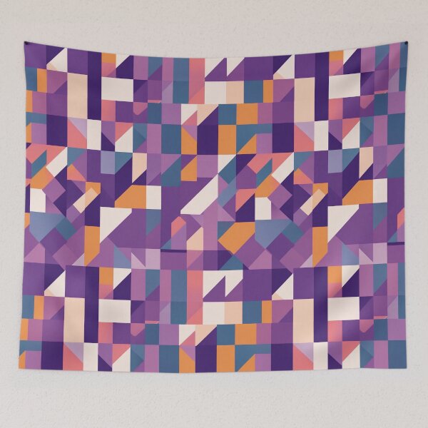 Item preview,  Flat Design Color Blocking Pattern Illustration designed and sold by hjian8219.