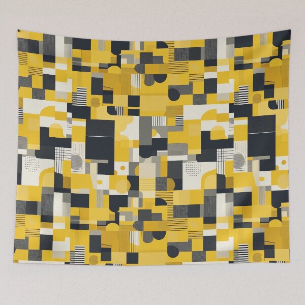 Item preview,  Flat Design Color Blocking Pattern Illustration designed and sold by hjian8219.
