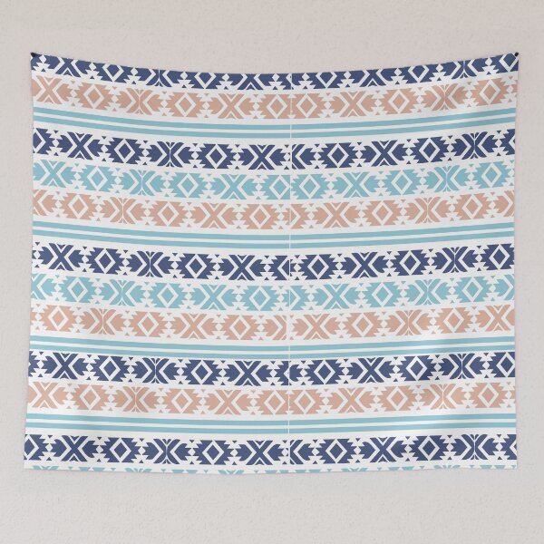Item preview, Blue Motivo del Tessuto Terra Zulu designed and sold by ilovespmaestax.