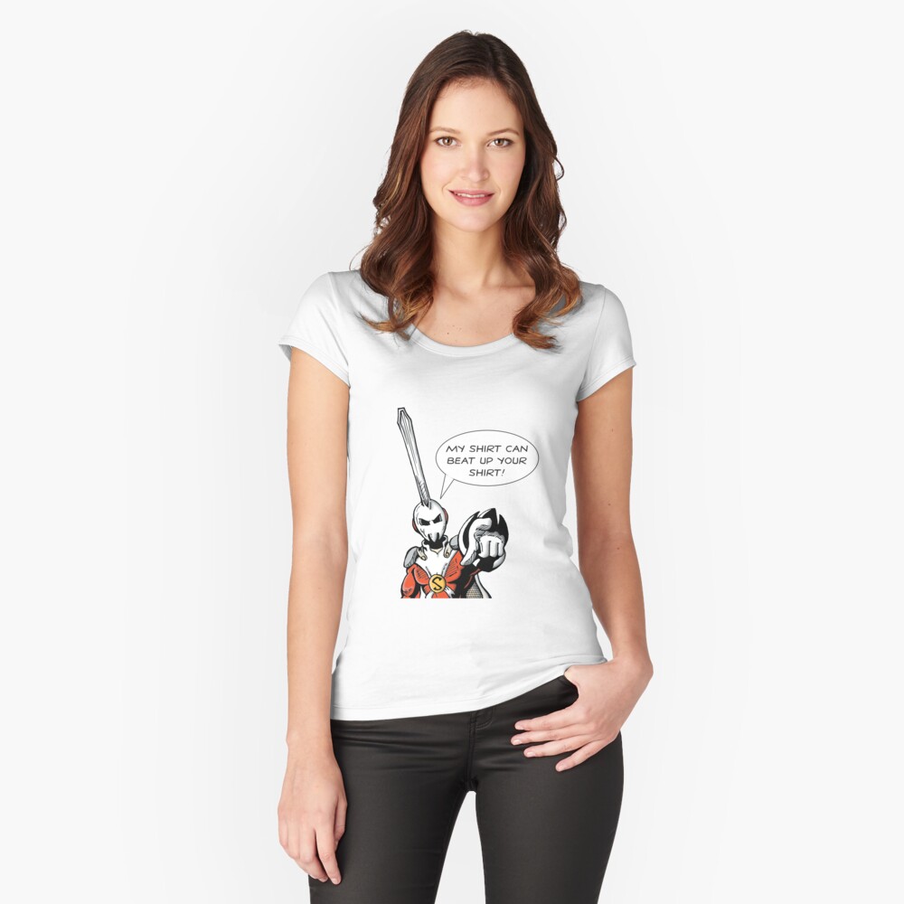 Item preview, Fitted Scoop T-Shirt designed and sold by TheRealSporkman.