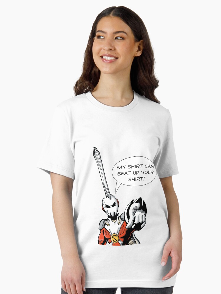 Thumbnail 2 of 7, Essential T-Shirt, Sporkman "My Shirt Can Beat Up Your Shirt!" designed and sold by TheRealSporkman.