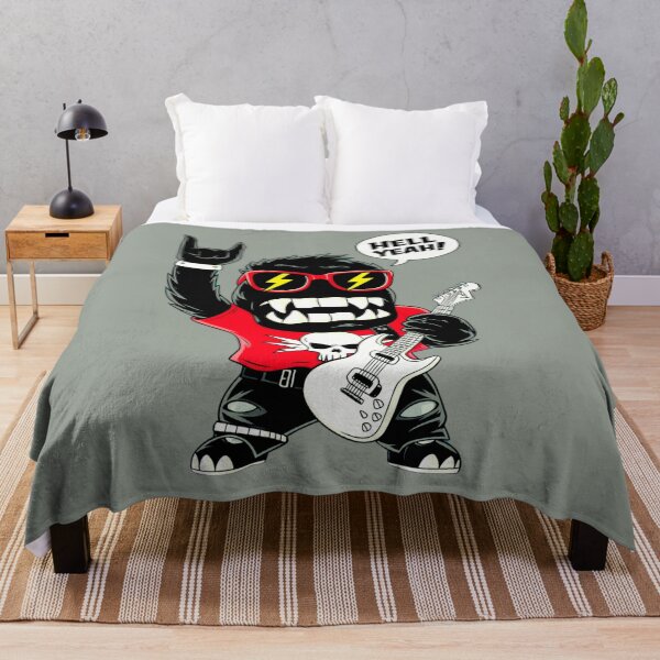 Item preview, Hell Yeah Rock Monster - Cool Guitarist designed and sold by Taans-Creation.
