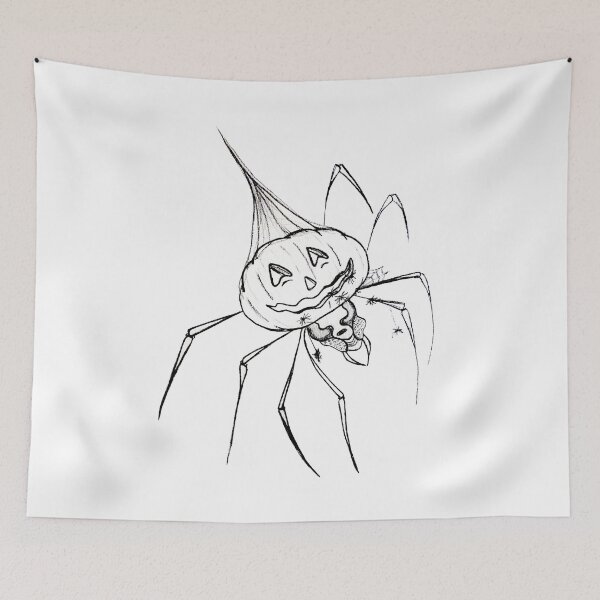 Item preview, spooky spider designed and sold by mjean.art.