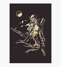 Fallout NCR Ranger Sketch Fan Art Poster Photographic Print