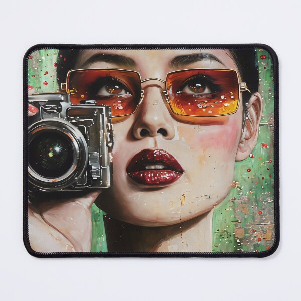 Item preview, woman taking a photo 3 designed and sold by editattire.