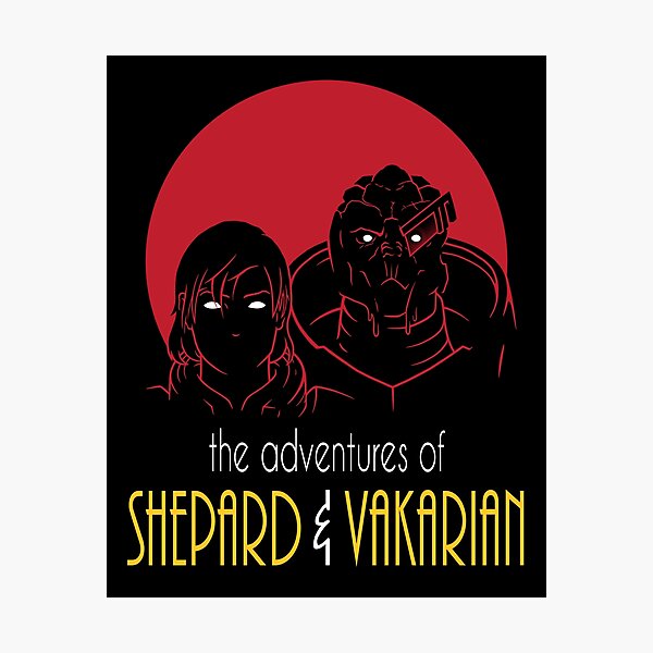 Item preview, Adventures of FemShep and Vakarian designed and sold by cattocc.