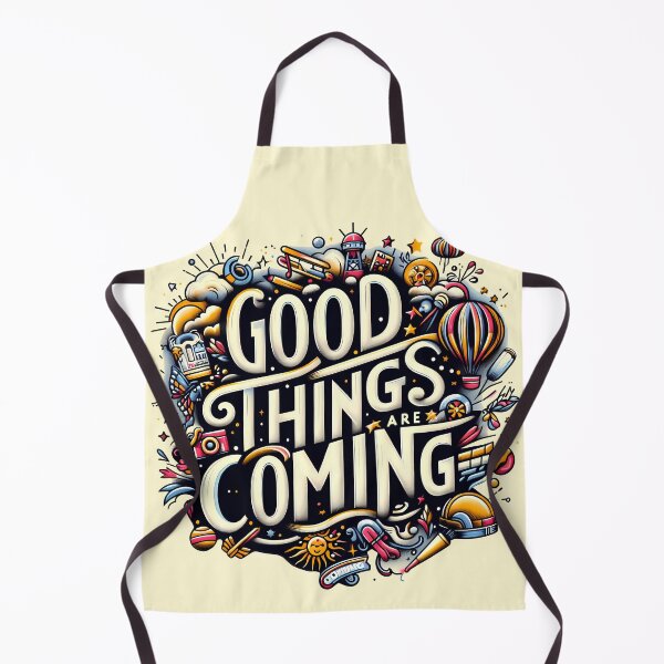Item preview, Good things are coming, typography designed and sold by maxmaj.