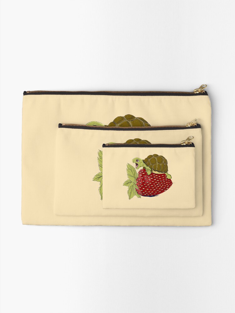 Alternate view of Turtle Berry Zipper Pouch