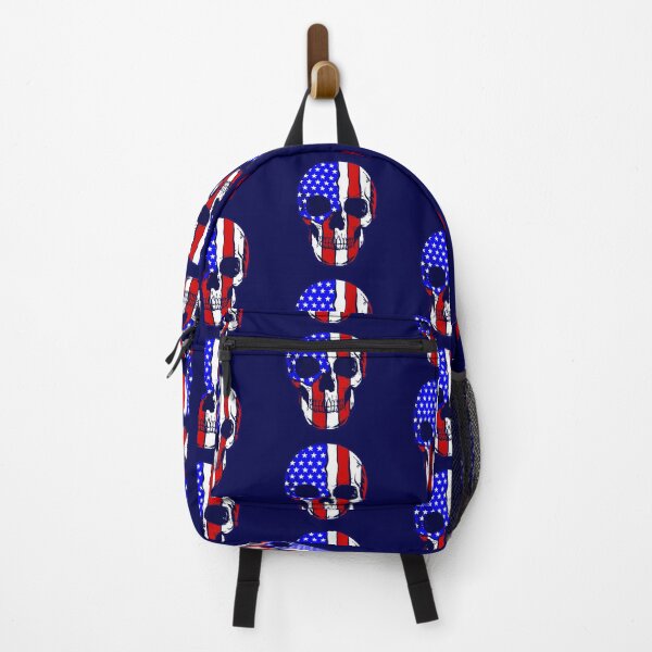 Item preview, skull american flag skeleton patriotic designed and sold by Gossip Rag.