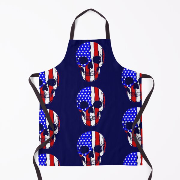 Item preview, skull american flag skeleton patriotic designed and sold by Gossip Rag.