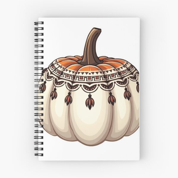 Item preview, Boho White Pumpkin designed and sold by ArtfullyRooted.