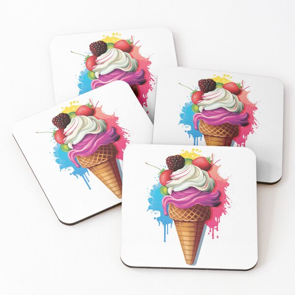 Item preview, Icathia - There's ice cream! (4/16) designed and sold by sabantha.