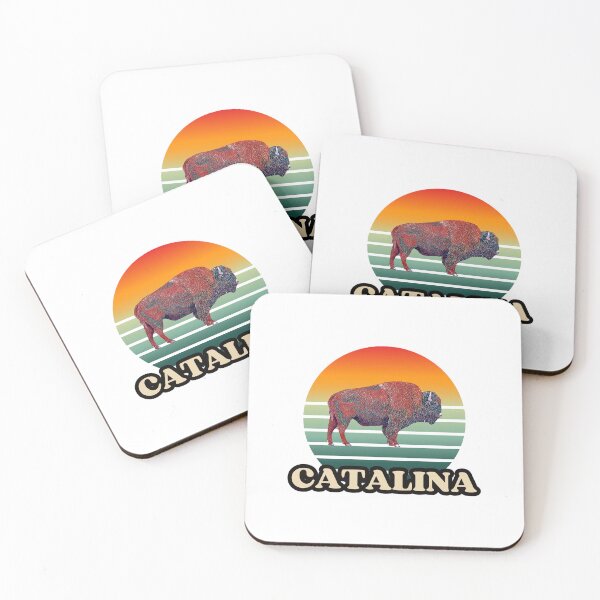 Item preview, Bison, Catalina Island, all profit supports ocean conservation  designed and sold by seekingclarity.