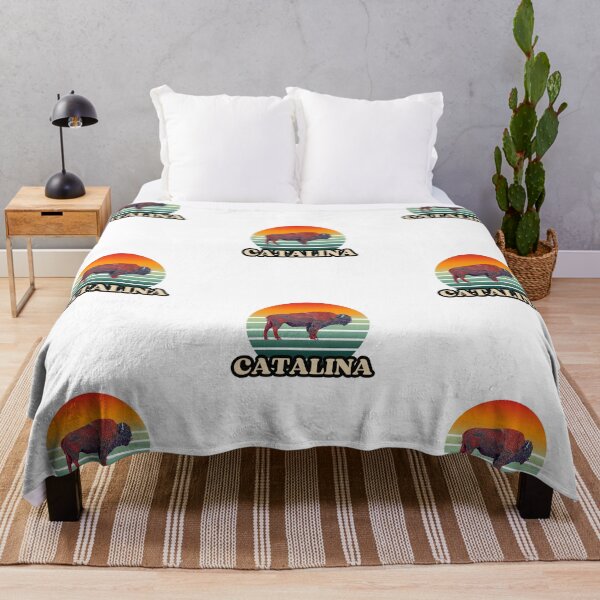 Item preview, Bison, Catalina Island, all profit supports ocean conservation designed and sold by seekingclarity.